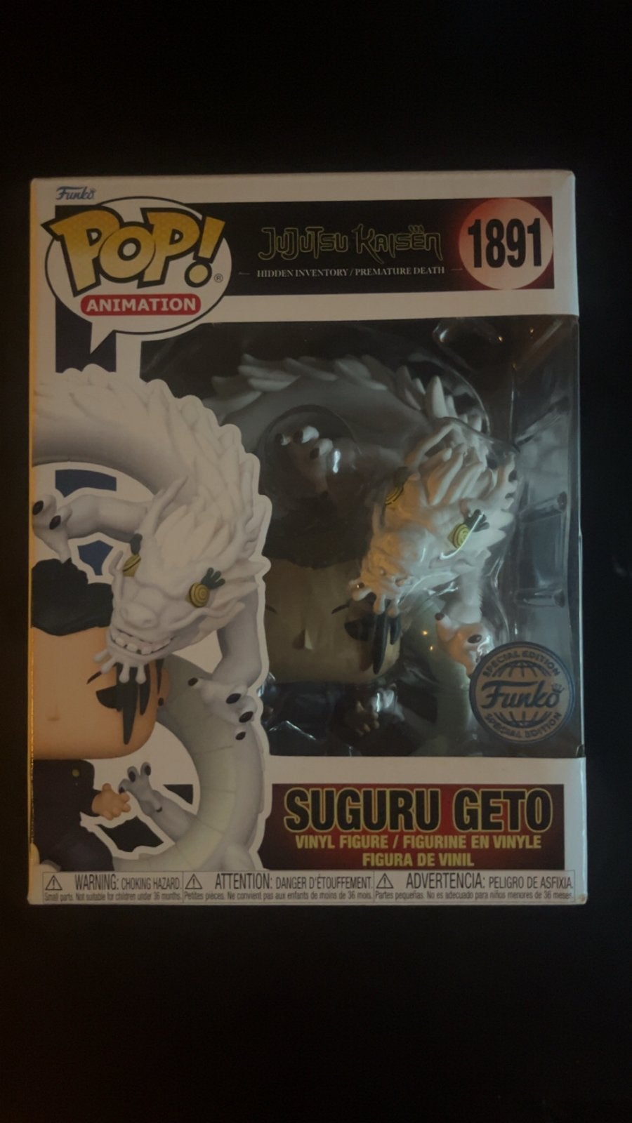 Funko Pop! Jujutsu Kaisen Suguru Geto 1891, Ophalen, Nieuw