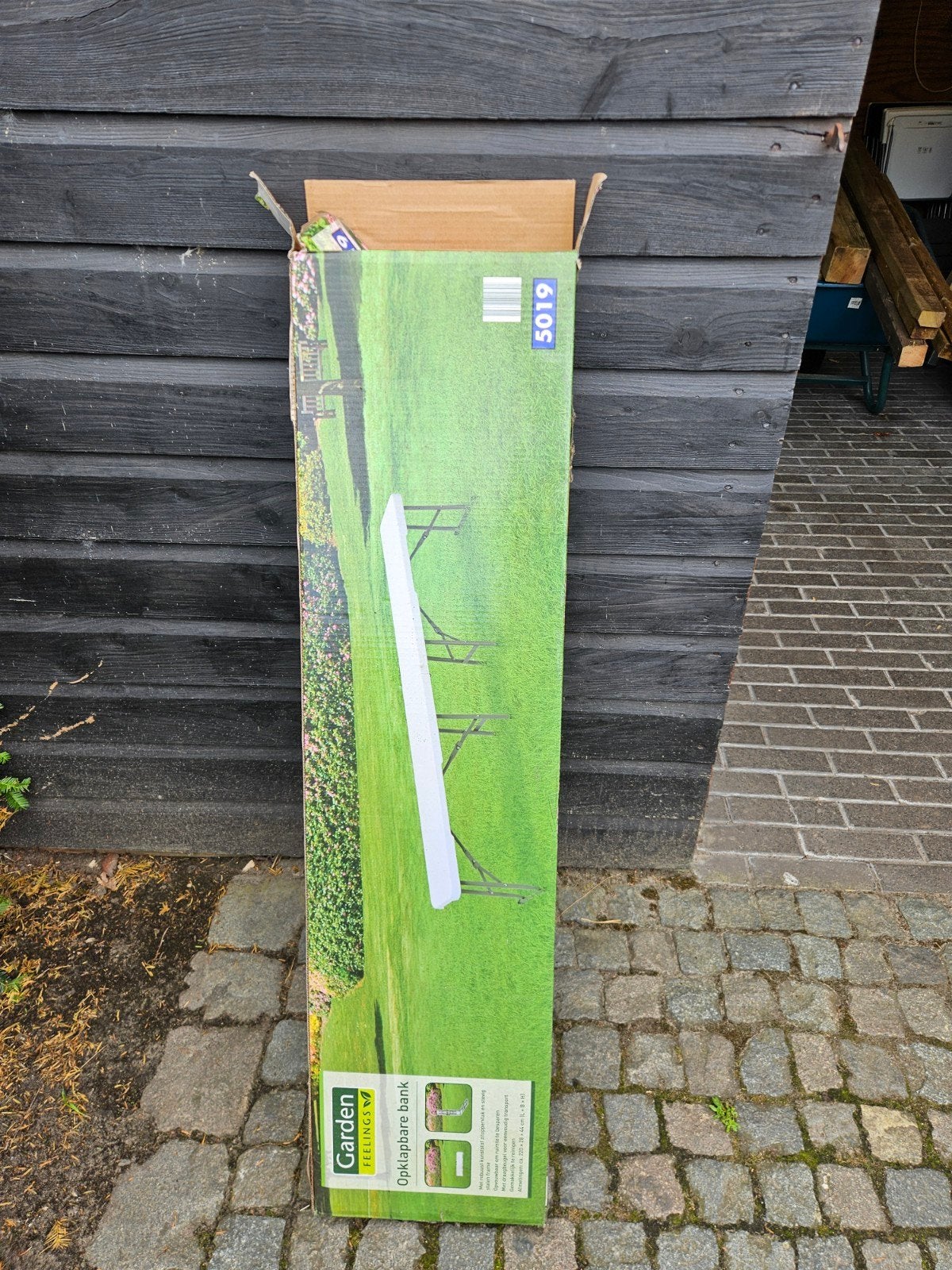 Opklapbare tuinbank - Garden Feelings, Ophalen, Nieuw, Metaal