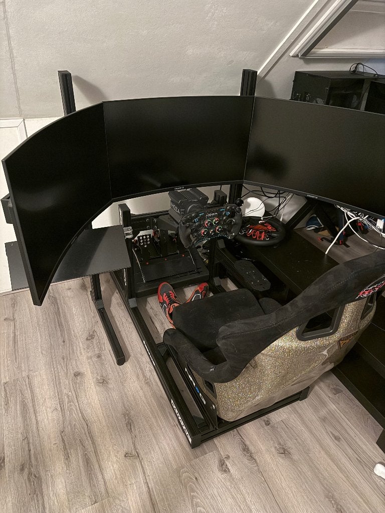 Sim Lab GT1 Evo Cockpit met NRG Bucket Seat, Ophalen, Overige merken, Zo goed als nieuw