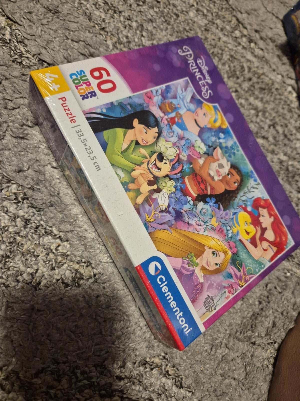 Nieuwe Disney Princess Legpuzzel 60 stukjes Clementoni, Ophalen, Minder dan 500 stukjes, Nieuw, Legpuzzel