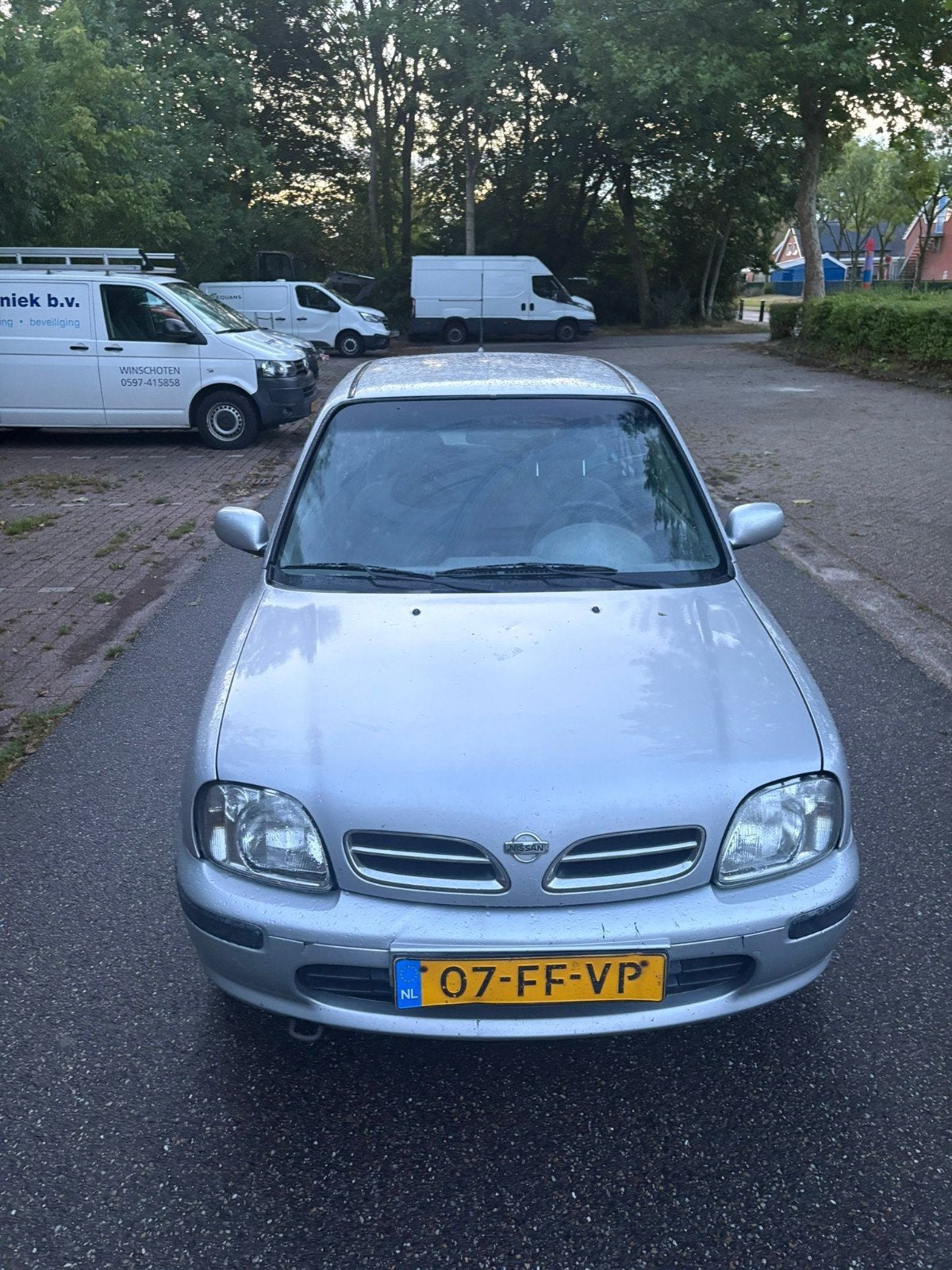 Nissan Micra 1.3 3D 2000 Grijs 147.000 km. apk Maart 2027, Voorwielaandrijving, 74 pk, 750 kg, 4 cilinders