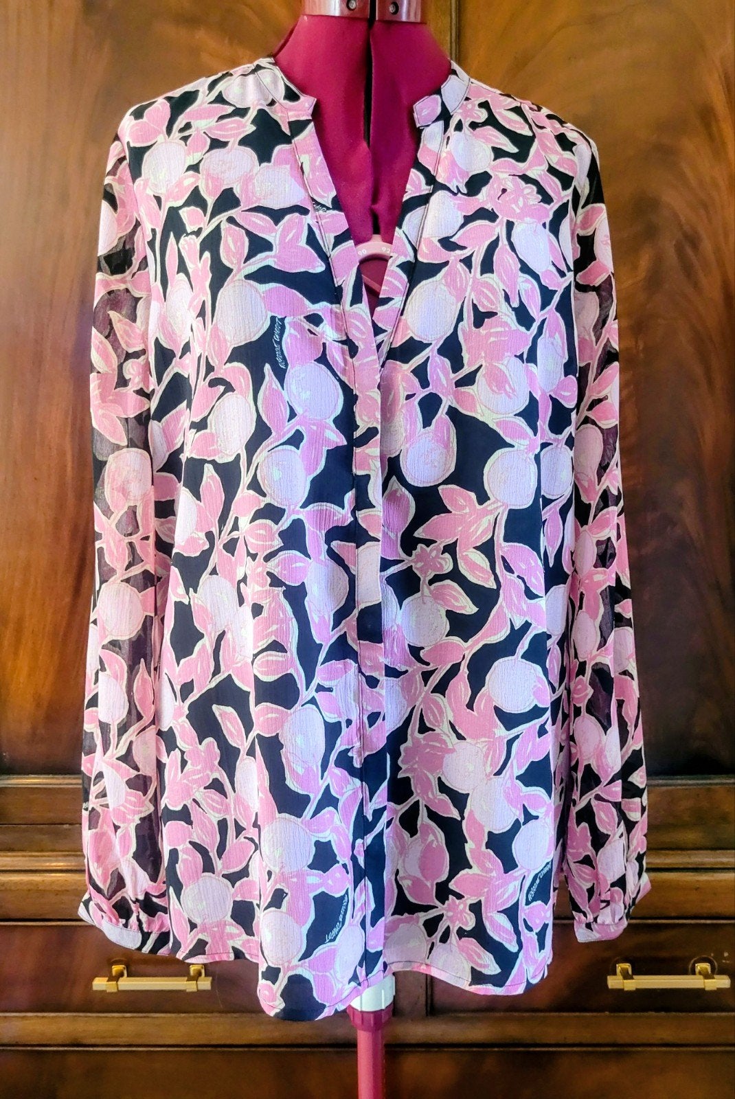 Fabienne Chapot blouse 42/44, gevoerd, zo goed als nieuw, Meerkleurig, Maat 42/44 (L), Ophalen of Verzenden, Zo goed als nieuw