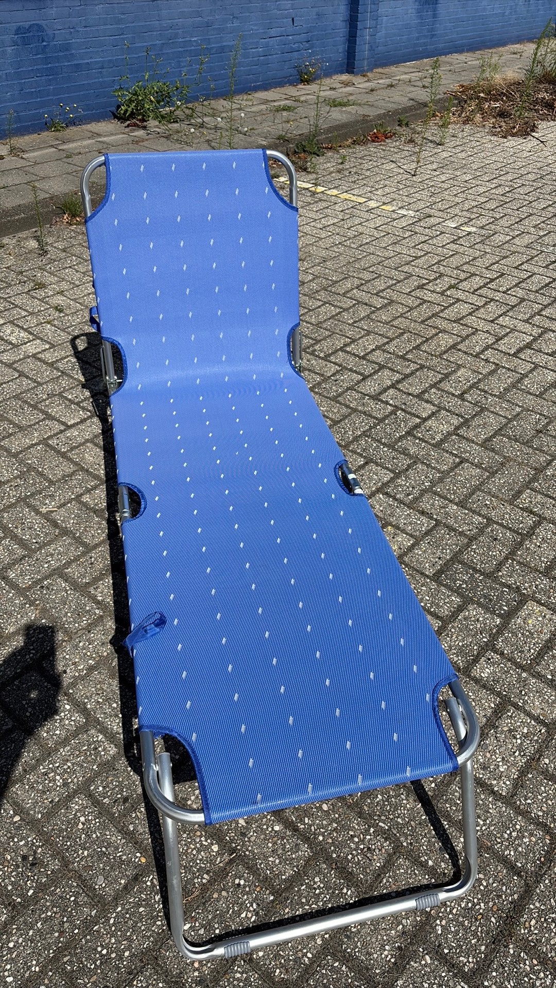 Ligbed aluminium, Tuin en Terras, Ophalen of Verzenden, Nieuw, Aluminium