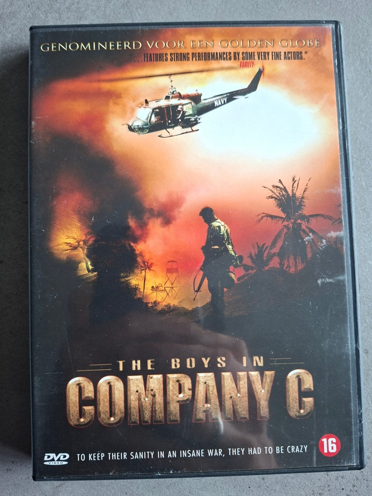 The Boys in Company C DVD - Oorlogsfilm Vietnam, Engels, Vanaf 16 jaar, Nederlands, Ophalen of Verzenden