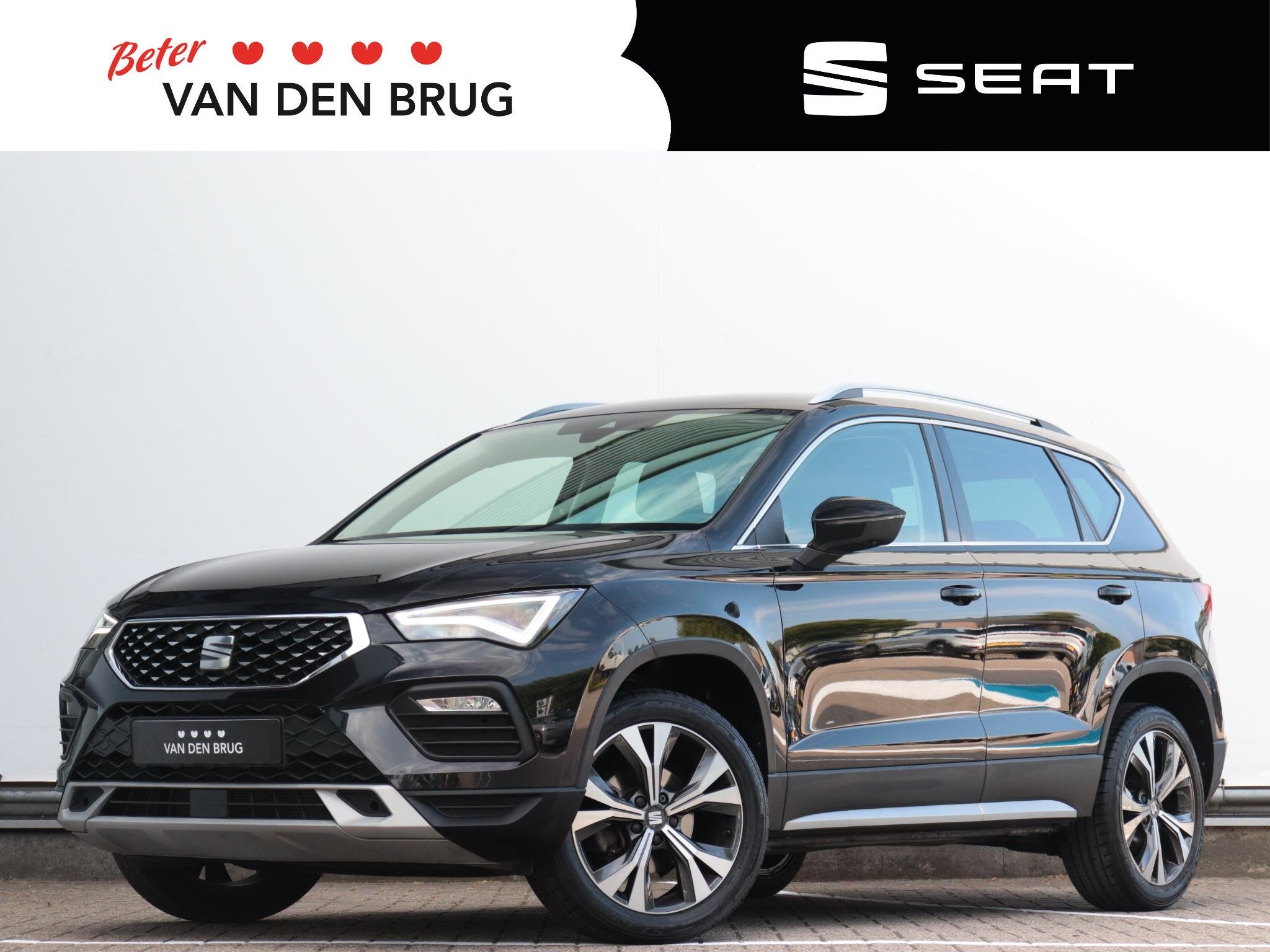SEAT Ateca 1.5 TSI Xperience Business Intense | Wegklapbare, Auto's, Seat, 15 km/l, 4 cilinders, 150 pk, Zwart