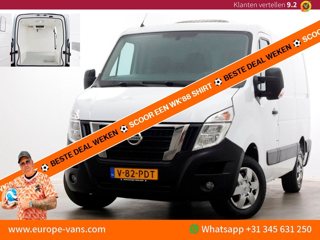 Nissan NV400 / Master 2.3 dCi 150pk L1H1 Automaat Koelwagen, Auto's, Gebruikt, Euro 6, 4 cilinders, 150 pk