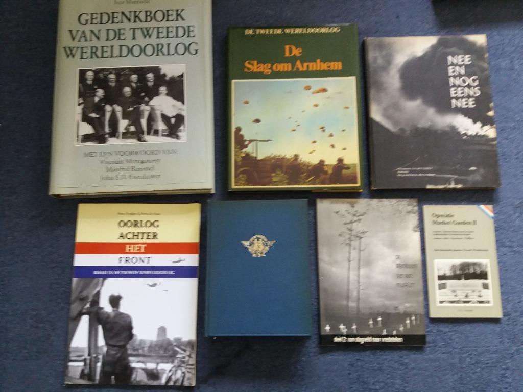 6 verschillende mooie boeken over de 2e Wereldoorlog., Boeken, Ophalen of Verzenden, Algemeen, Verschillende Auteurs., Tweede Wereldoorlog