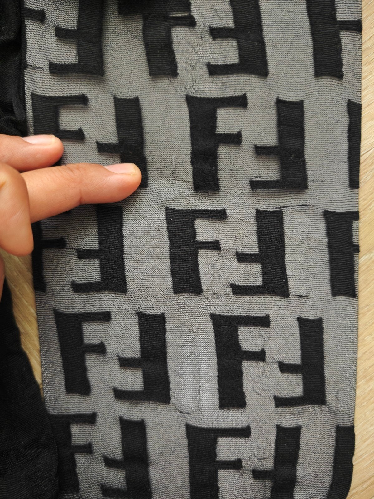 Fendi panty - nooit gebruikt - maat S/M, Kleding | Dames, Leggings, Maillots en Panty's, Maat 36/38 (S), Zwart, Ophalen of Verzenden