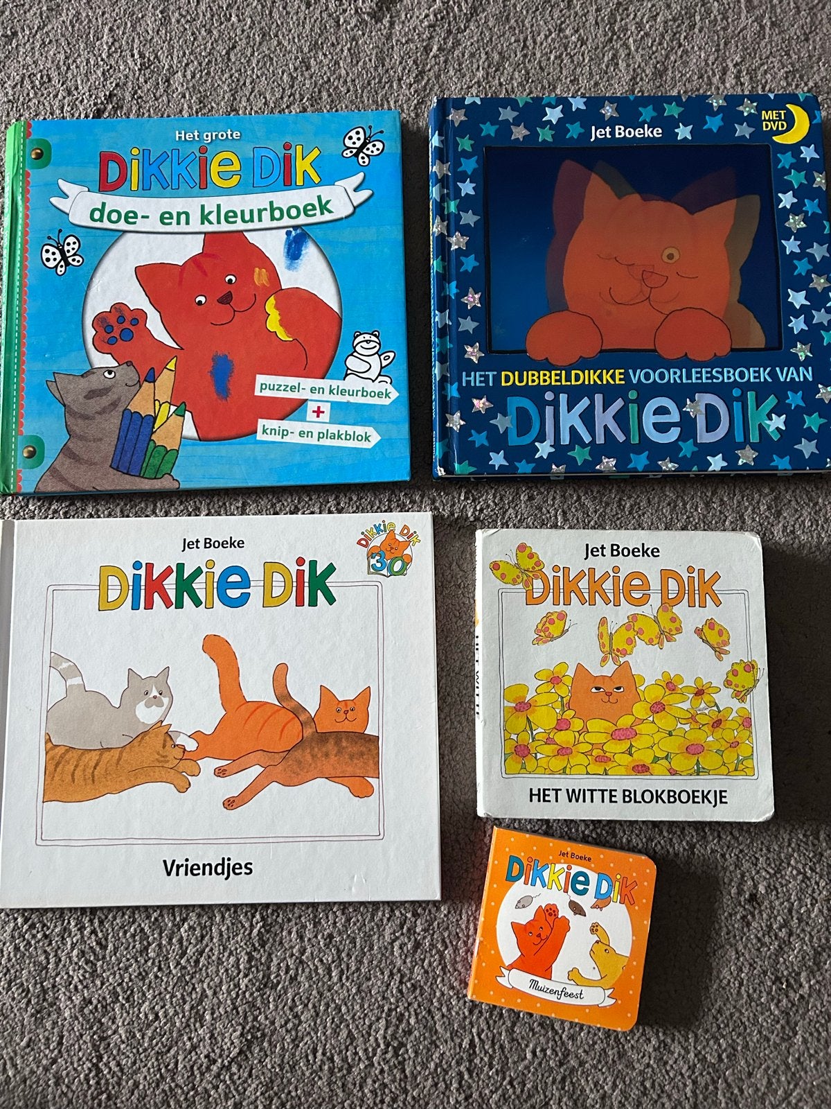 Dikkie Dik boekenpakket (5 boeken), Boeken, Ophalen of Verzenden, Zo goed als nieuw, Fictie algemeen