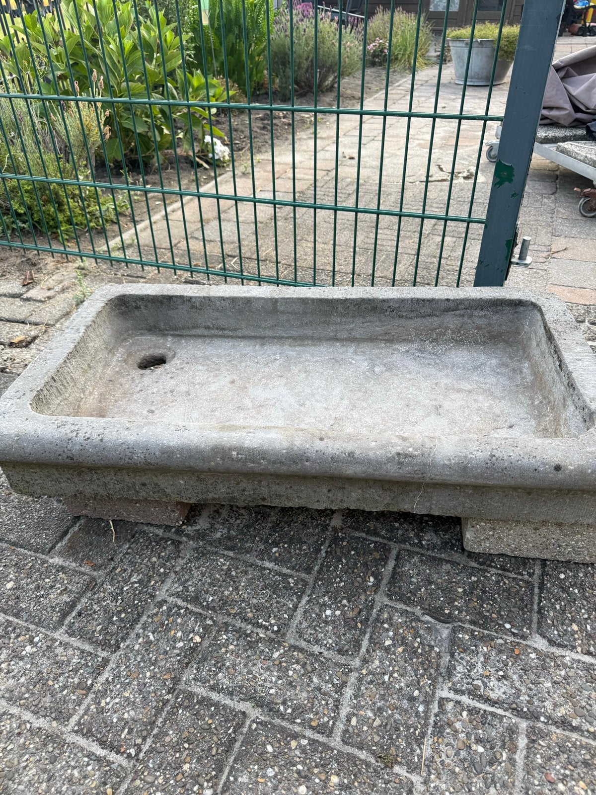 Grote betonnen plantenbak / bloembak/ trog voor buiten, Ophalen, Gebruikt, Minder dan 30 cm, 60 tot 100 cm