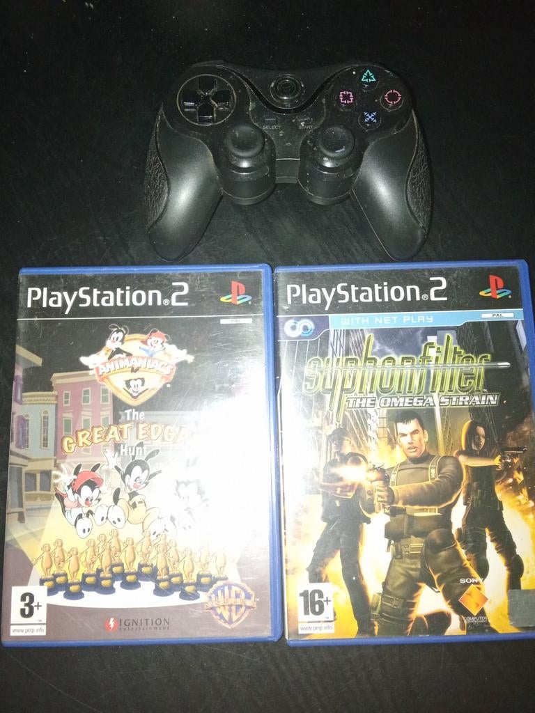 PS2 games en controller - Gebruikt, Spelcomputers en Games, Games | Sony PlayStation 2, Gebruikt, 1 speler, Vanaf 3 jaar, Ophalen