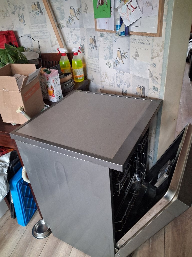 Vaatwasser Beko zilver, Witgoed en Apparatuur, Overige Witgoed en Apparatuur, Ophalen, Gebruikt