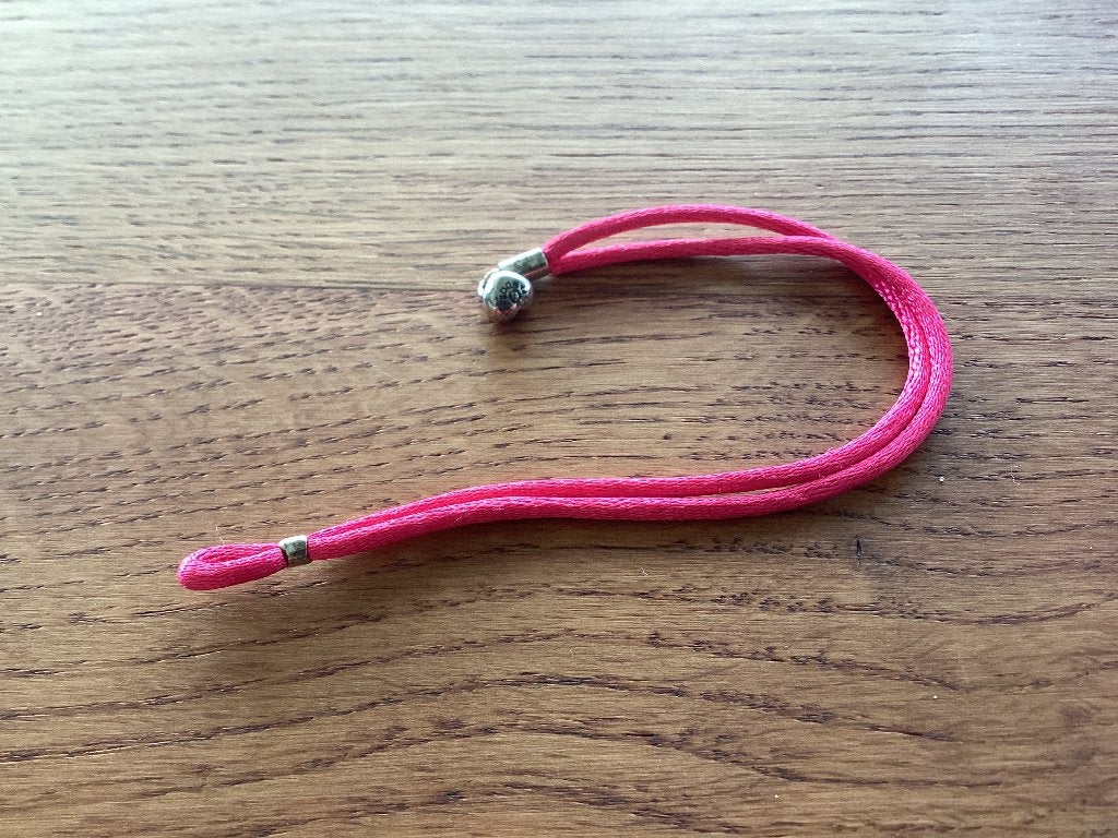Pandora roze armband 17 cm - 590749chp, Verzenden, Nieuw, Roze, Zilver