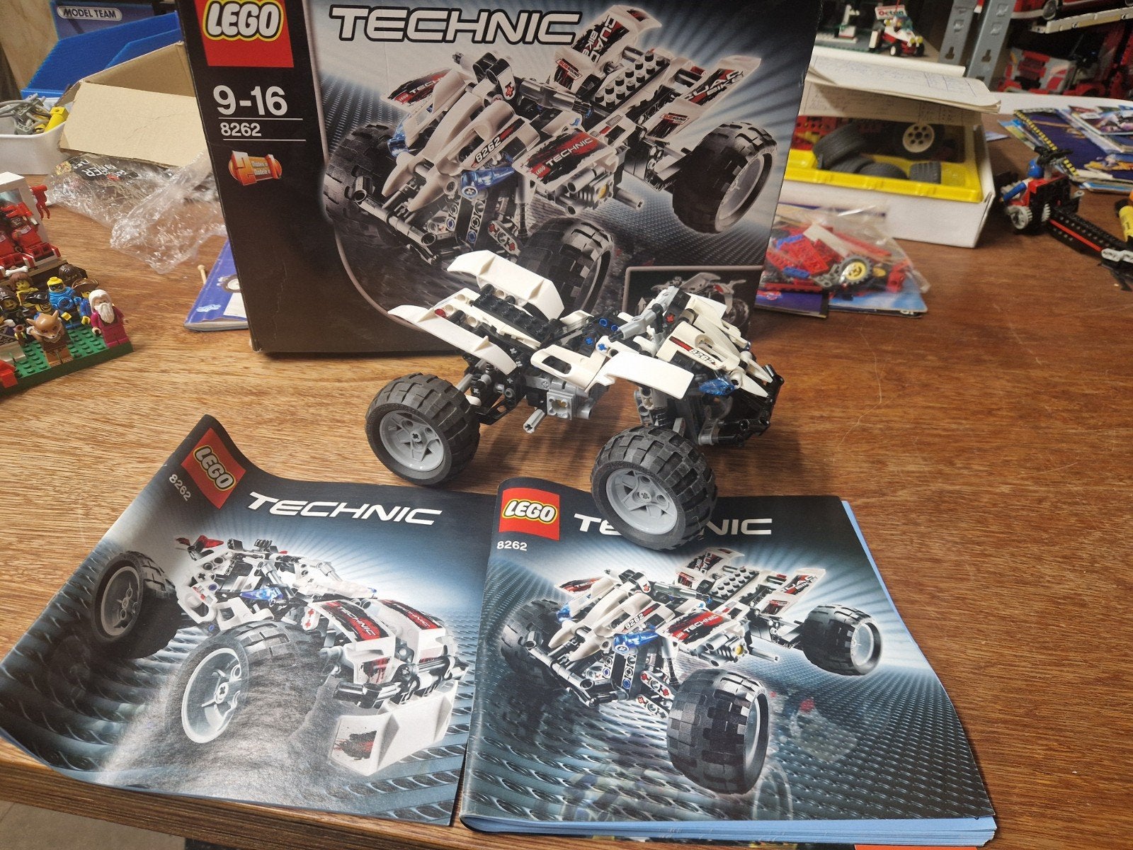 lego 8262 quad technic, Inclusief instructies, Lego, Ophalen of Verzenden, Zo goed als nieuw