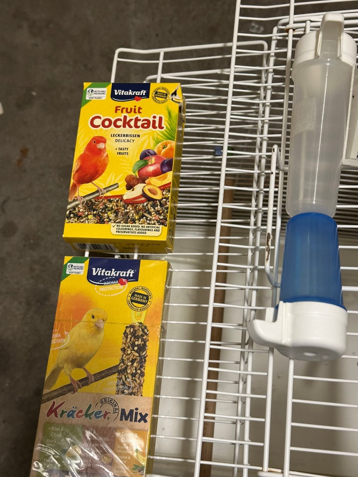 Vogelkool, Ophalen, Gebruikt