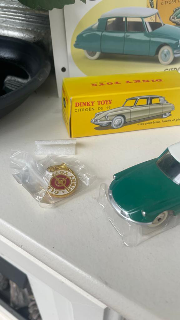 Dinky Toys Citroën DS 19 - Nieuwstaat met certificaat, Ophalen of Verzenden, Nieuw, Auto
