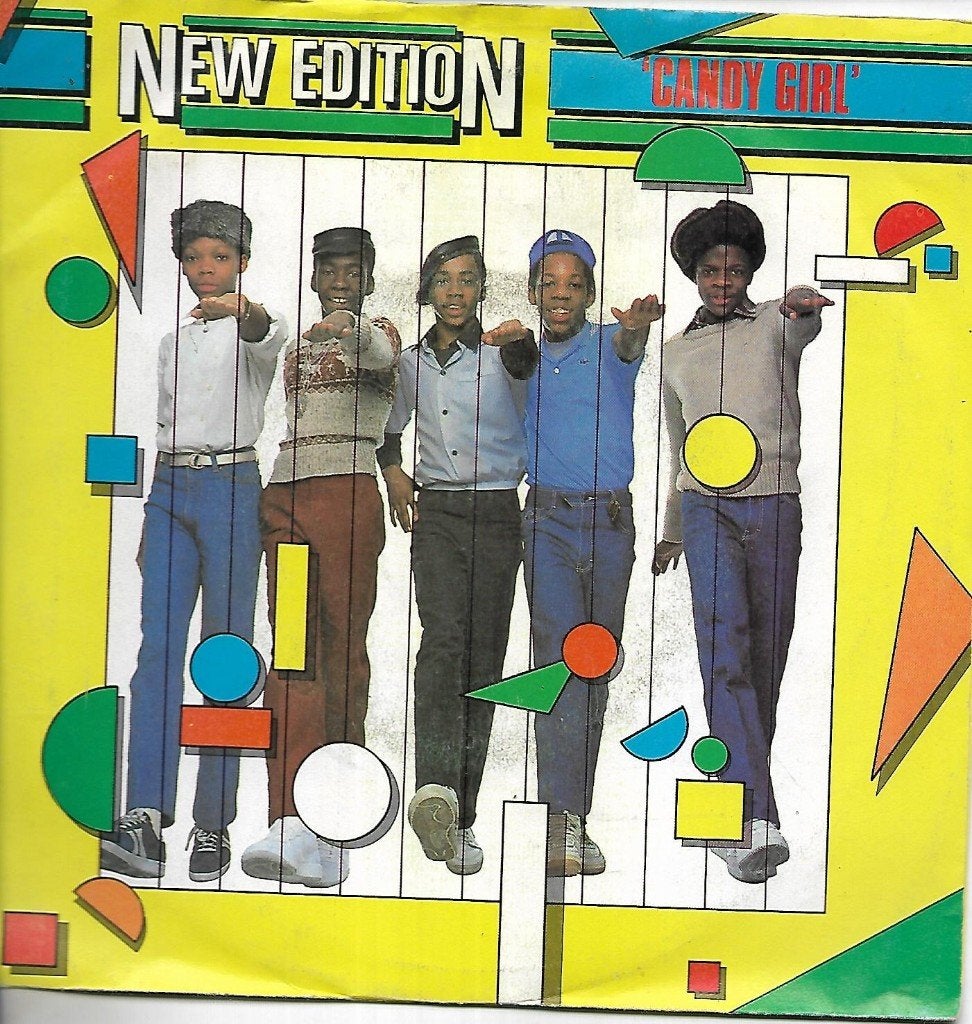 New Edition - Candy girl, Ophalen of Verzenden, Gebruikt, 7 inch, Pop