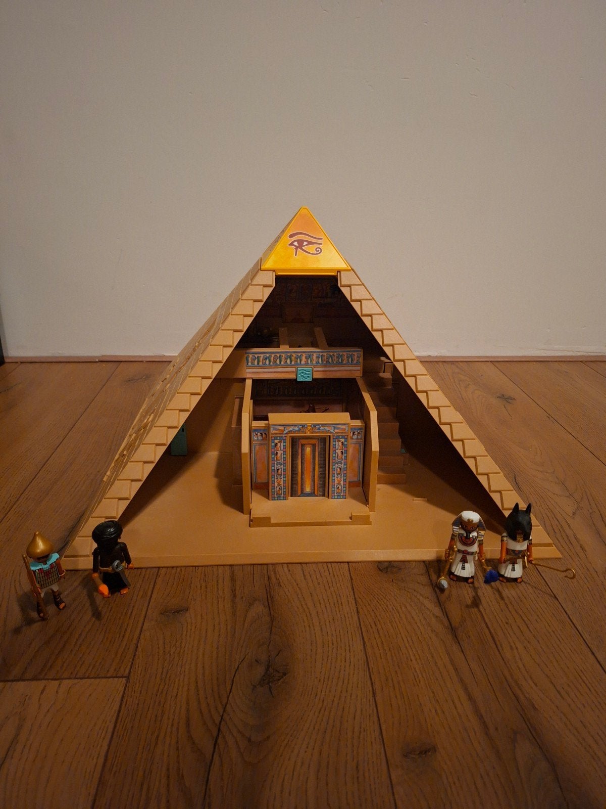 Playmobil 4240 Piramide van de Farao - Met Figuren & Geheime, Gebouw, Complete set, Ophalen of Verzenden, Zo goed als nieuw