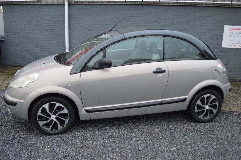 Citroen C3 Pluriel 1.6i-16V Airco Automaat Stuurbekrachtigin, Gebruikt, 4 cilinders, Cabriolet, 4 stoelen