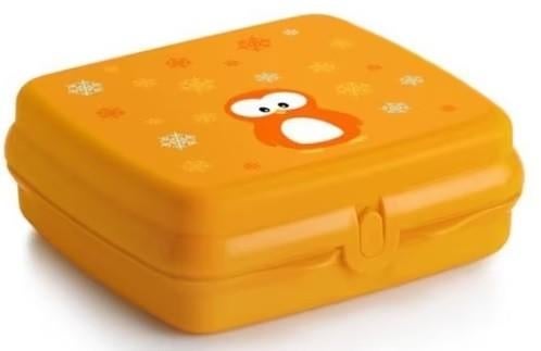 Tupperware Snackie/Broodtrommeltje Pinguïn Laatste, Ophalen of Verzenden, Nieuw, Bus of Trommel