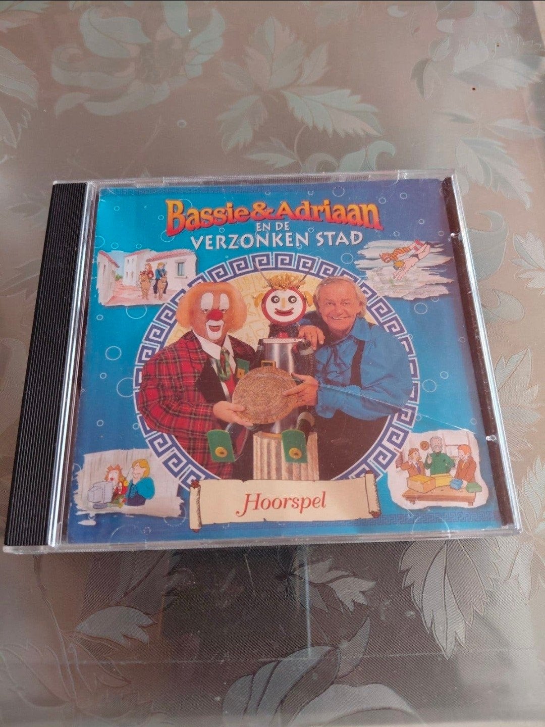 Bassie en Adriaan & de verzonken stad hoorspel cd., Cd's en Dvd's, Cd's | Kinderen en Jeugd, Gebruikt, 6 tot 9 jaar, Ophalen of Verzenden