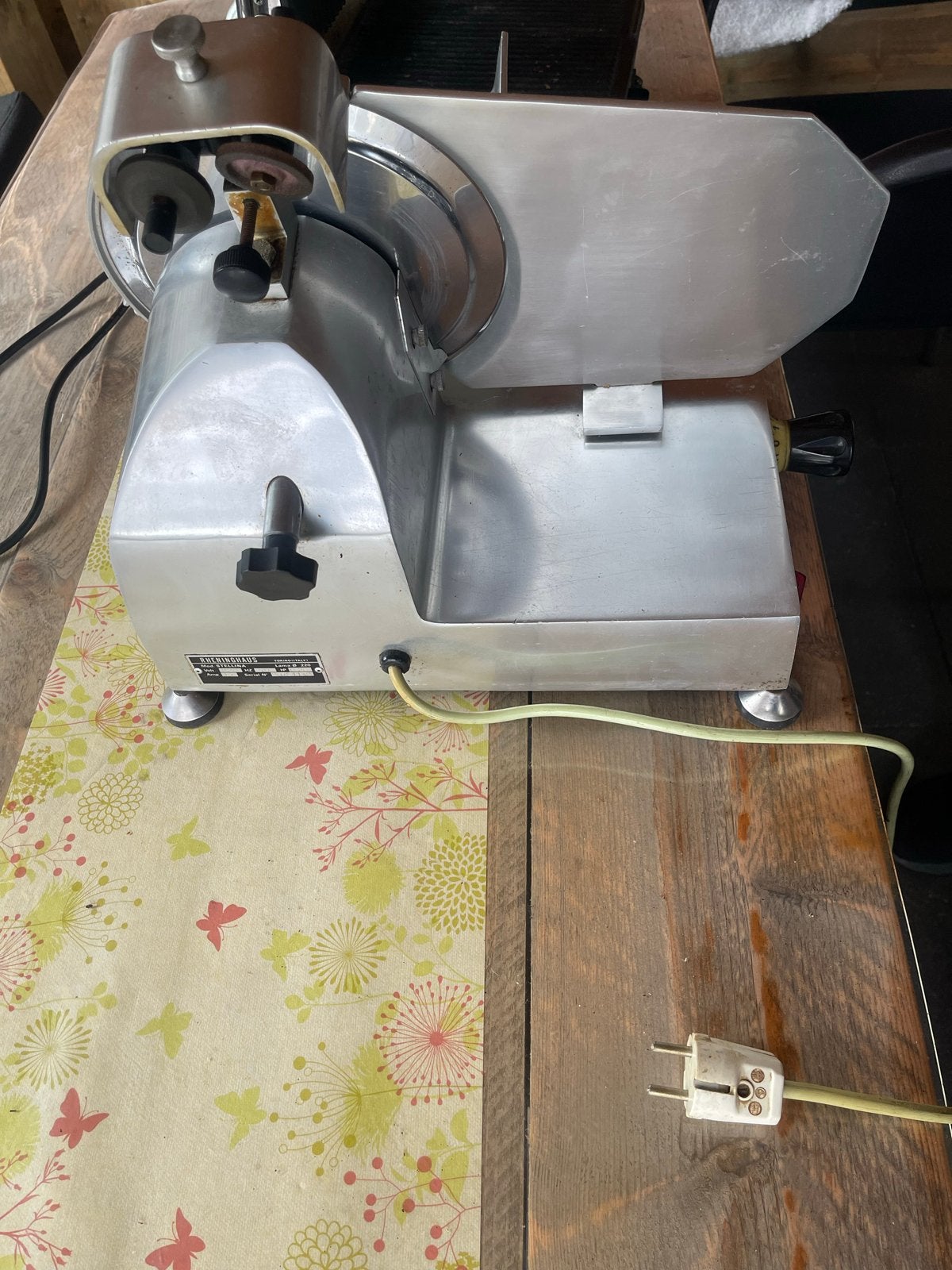 Rheninghaus Stellina Vleessnijmachine - Professioneel, Ophalen of Verzenden, Gebruikt