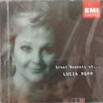 Lucia Popp – Great Moments Of... vol 1 ( nieuw in seal ), Verzenden, Classicisme, Nieuw in verpakking, Opera of Operette