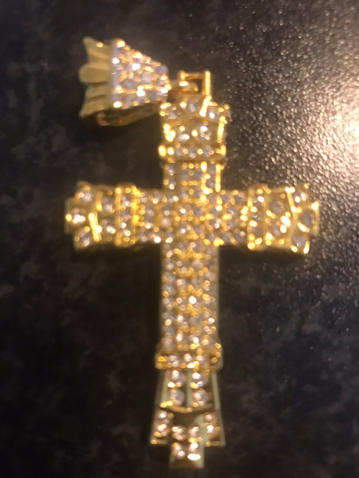 Kruis met stenen, Verzenden, Nieuw, Goud, Kruis of Symbool