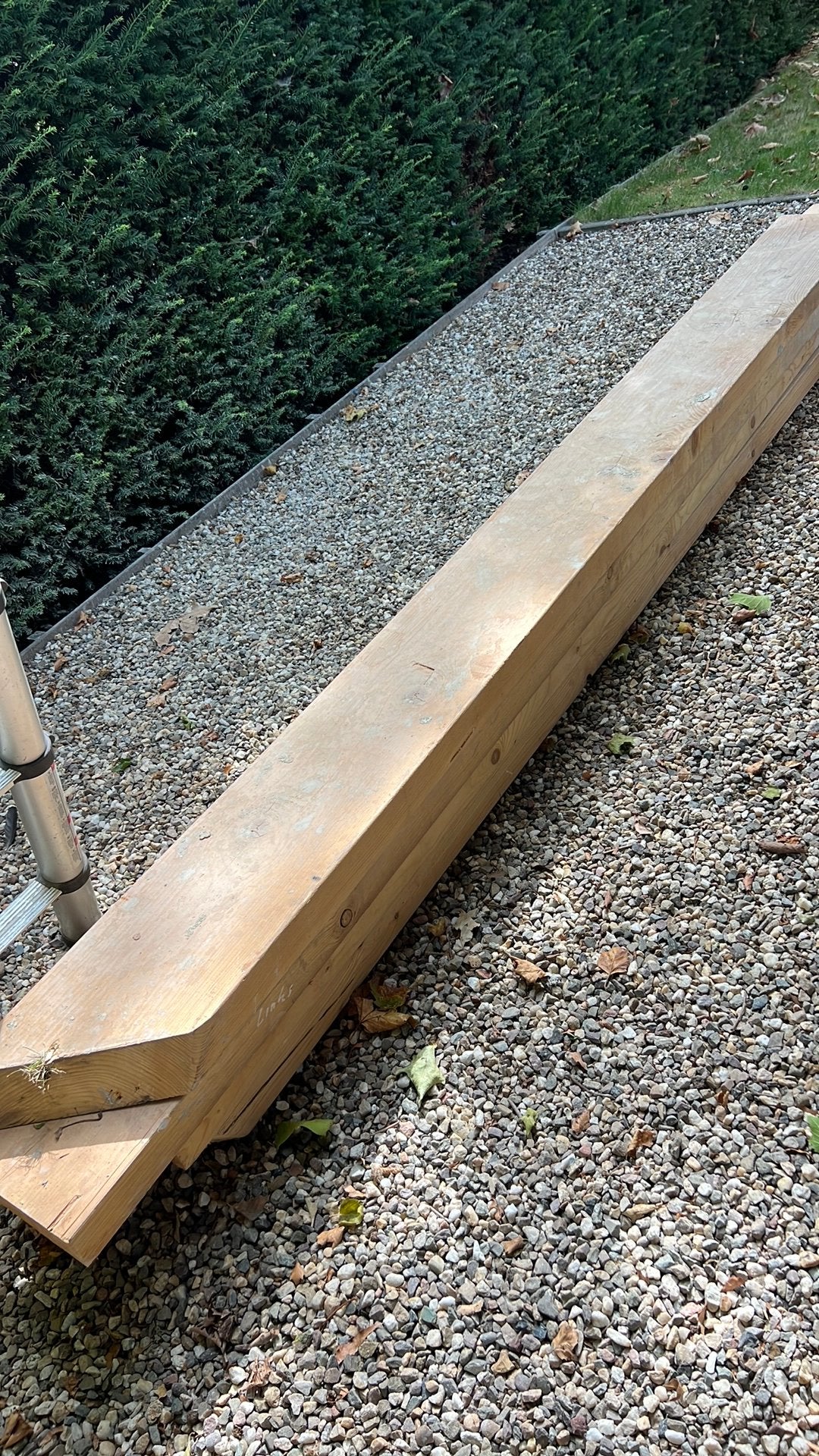 4x vuren balk 70x265 2900 lang, Doe-het-zelf en Verbouw, Hout en Planken, Ophalen, Zo goed als nieuw, 250 tot 300 cm, 50 mm of meer