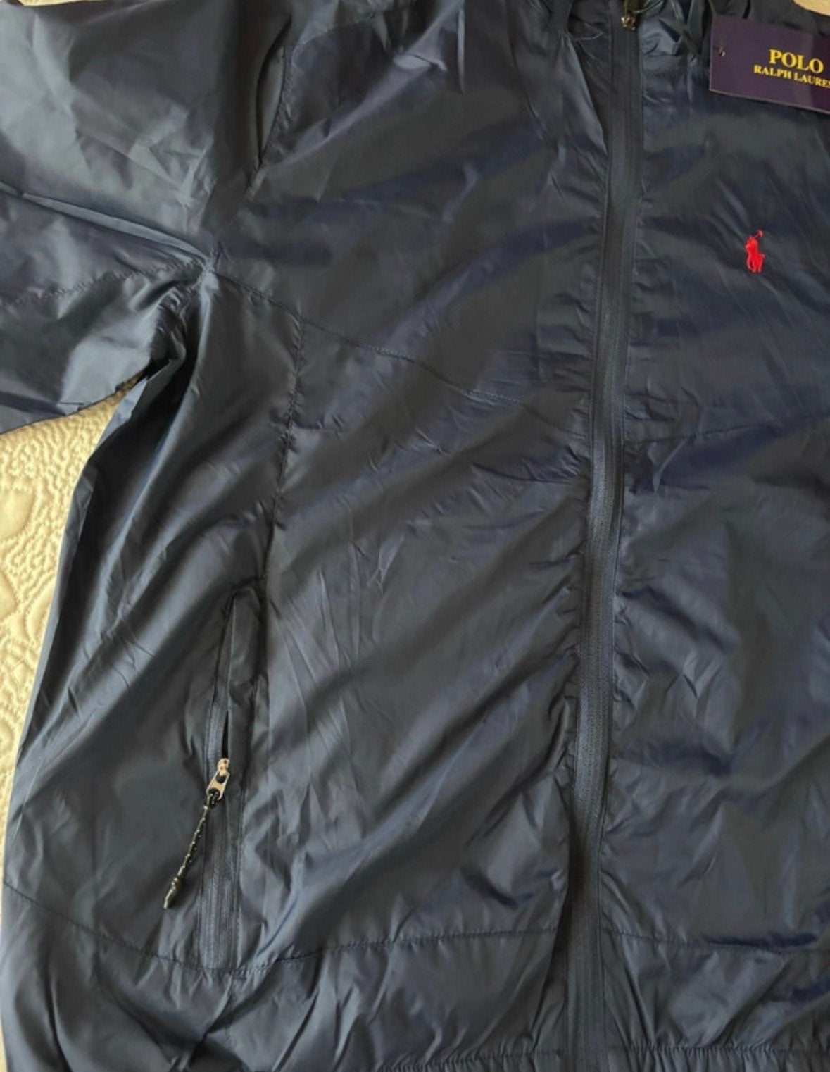 Polo Ralph Lauren Windjack - Nieuw, Verzenden, Nieuw, Maat 52/54 (L), Blauw