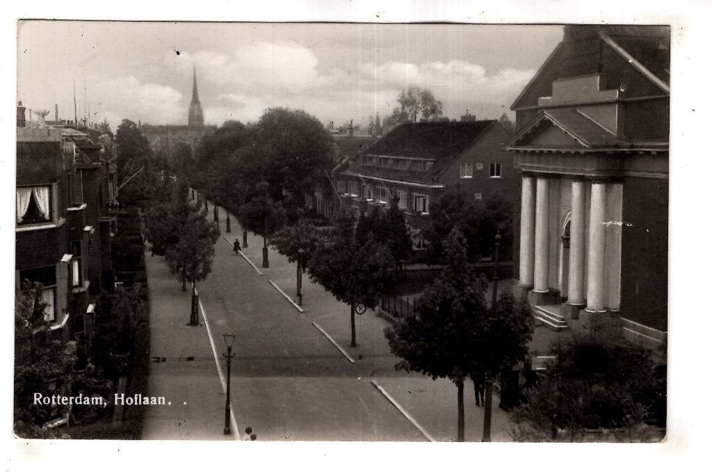 Rotterdam West 1942 3x Fotokaart, Verzenden, 1920 tot 1940, Gelopen, Zuid-Holland