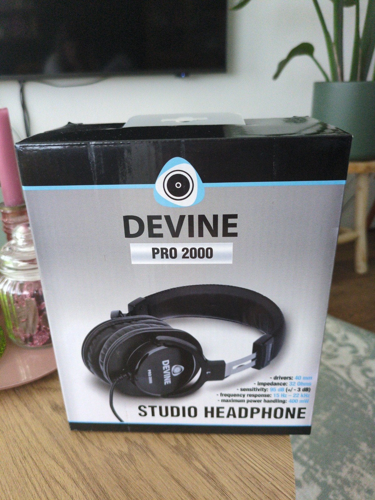 Devine Pro 2000 Studio Koptelefoon - Nieuw in verpakking, Audio, Tv en Foto, Koptelefoons, Ophalen, Nieuw, Overige merken