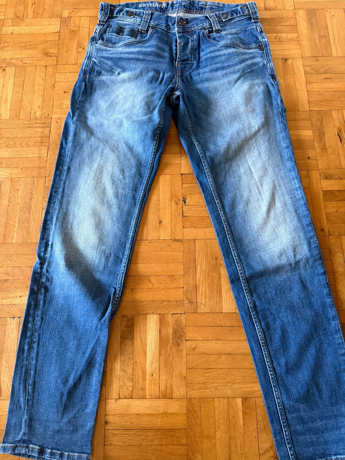 PME Legend Skyhawk Jeans - Slim Regular Fit W30/L32, Ophalen of Verzenden, Gedragen, Blauw, Overige jeansmaten