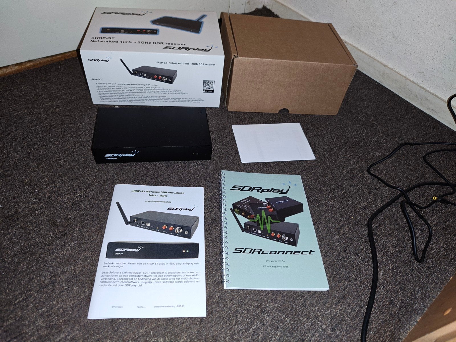 Sdrplay nrsp-st sdr ontvanger  inr. mog yaesu ft-818/ 817nd, Telecommunicatie, Ophalen, Zo goed als nieuw, Ontvanger