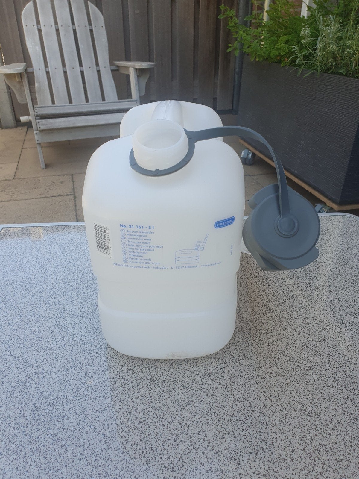 jerrycan 5 liter ongebruikt, Ophalen of Verzenden, Nieuw