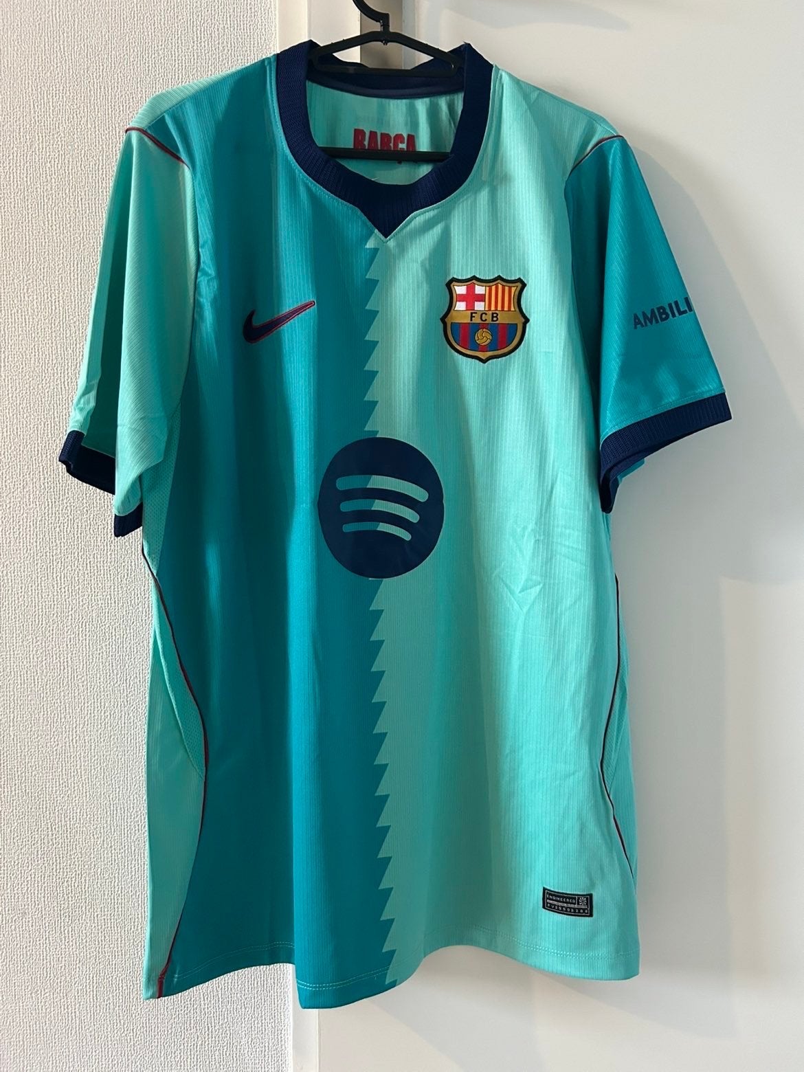 FC Barcelona uitshirt 2022/2023 - Maat L, Maat 52/54 (L), Meerkleurig, Nieuw, Ophalen of Verzenden