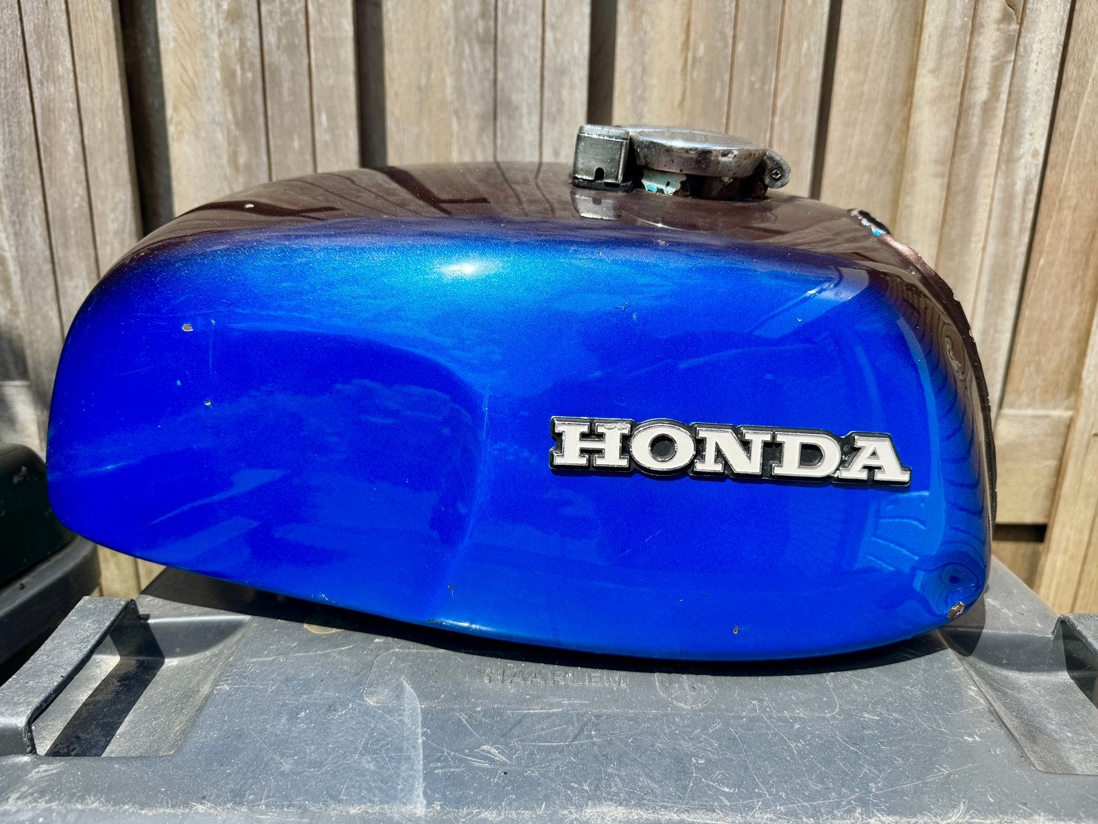 Honda CB350F / CB 350 Four Benzinetank (Brandstoftank/Tank), Ophalen of Verzenden, Gebruikt