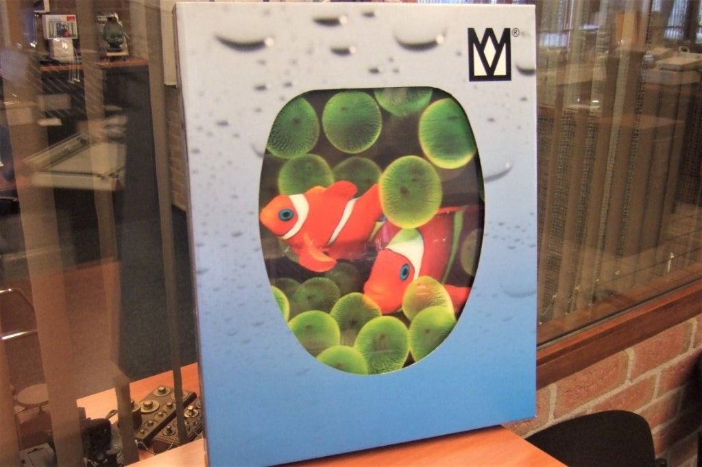 WC bril met 3D hologram vissen, Ophalen, Nieuw
