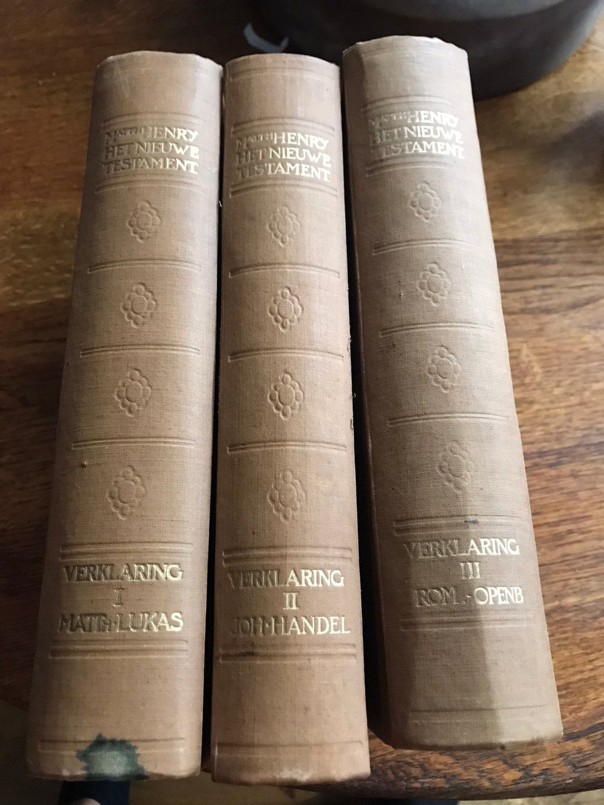 Matthew Henry Bijbelverklaring nieuwe testament 3 delen, Boeken, Ophalen of Verzenden, Gelezen