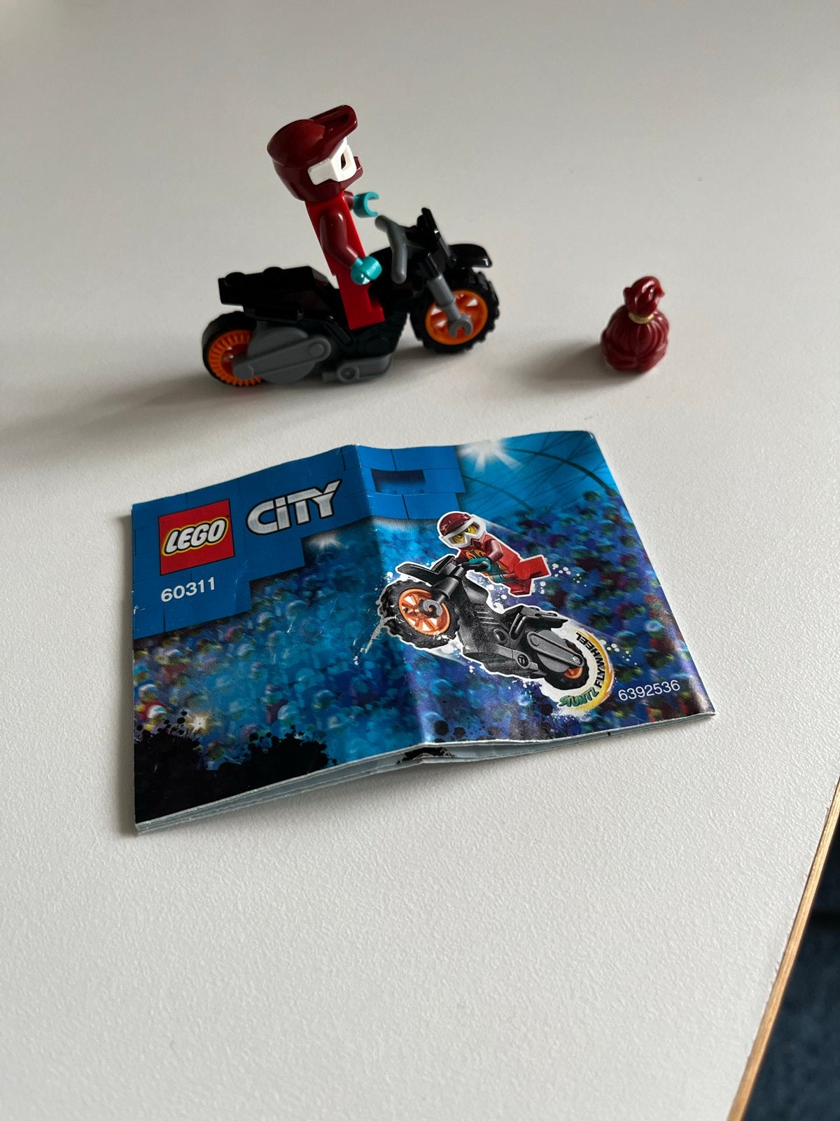 Lego City Stuntz Motor met Minifiguur - Set 60311, Ophalen, City, Lego, Zo goed als nieuw