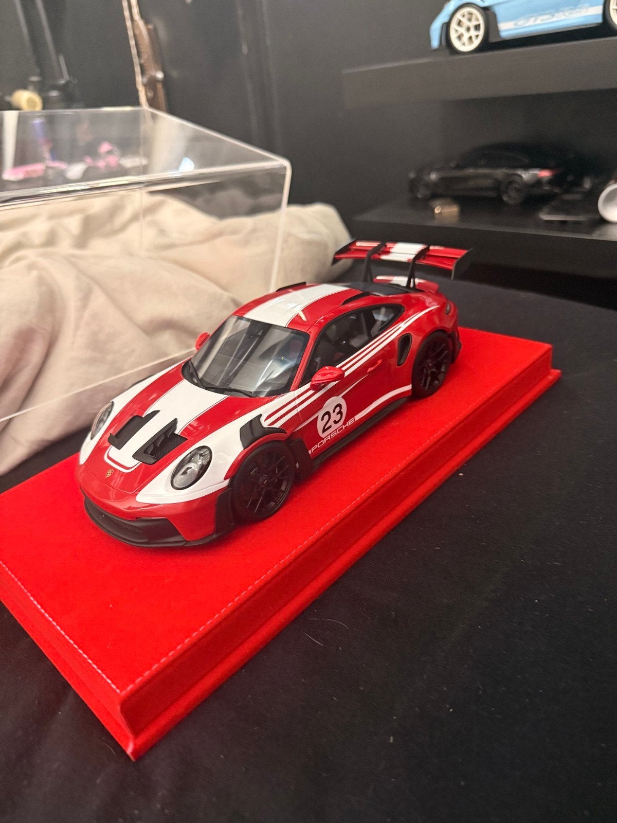 Porsche 992 GT3 RS Salzburg Spec 1:18 Spark, Ophalen of Verzenden, Nieuw, Auto, Overige merken
