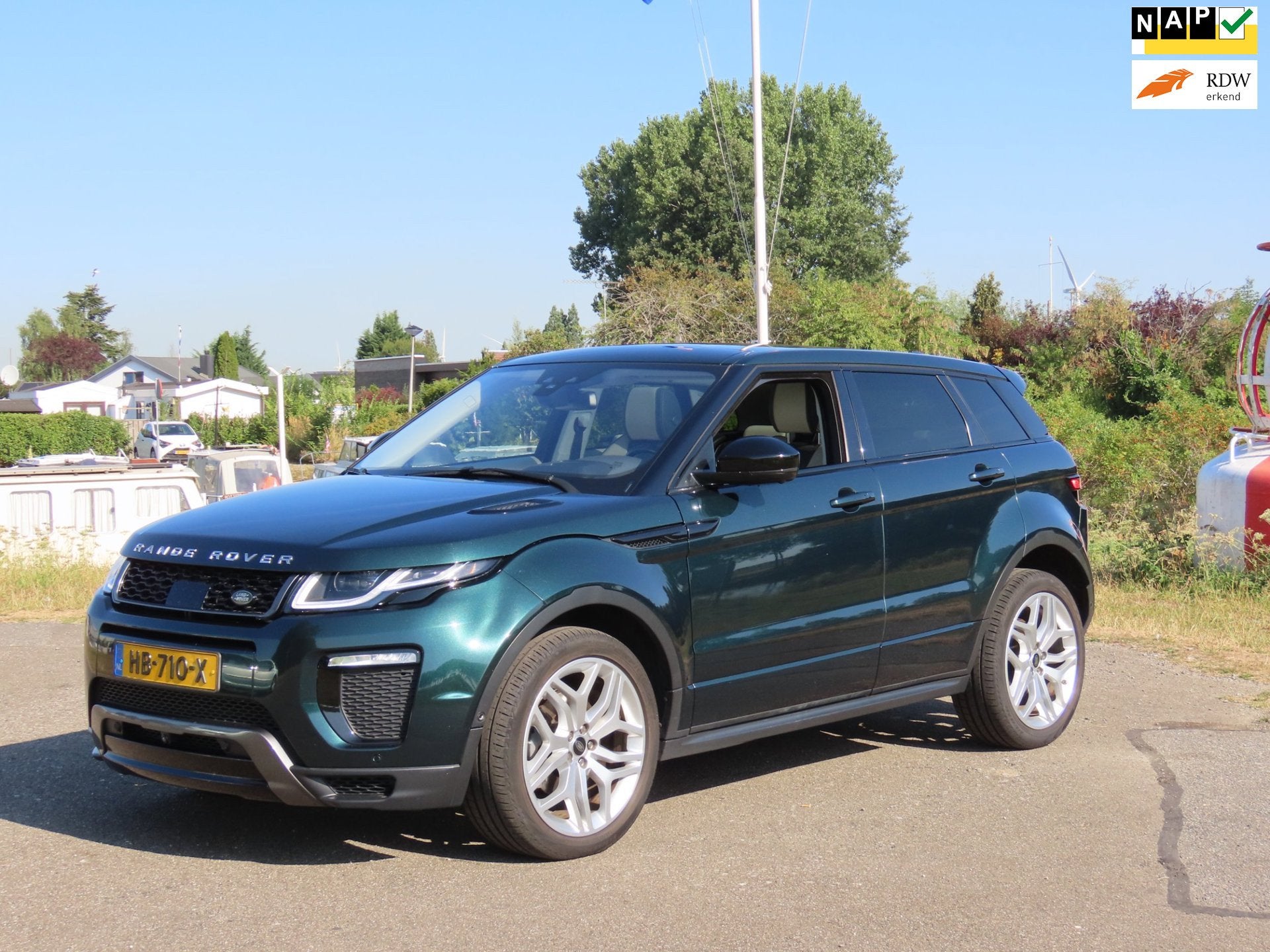 Land Rover Range Rover Evoque 2.0 Si4 Autobiography *360Came, Auto's, Dealer onderhouden, 4 cilinders, Lichtsensor, Bedrijf