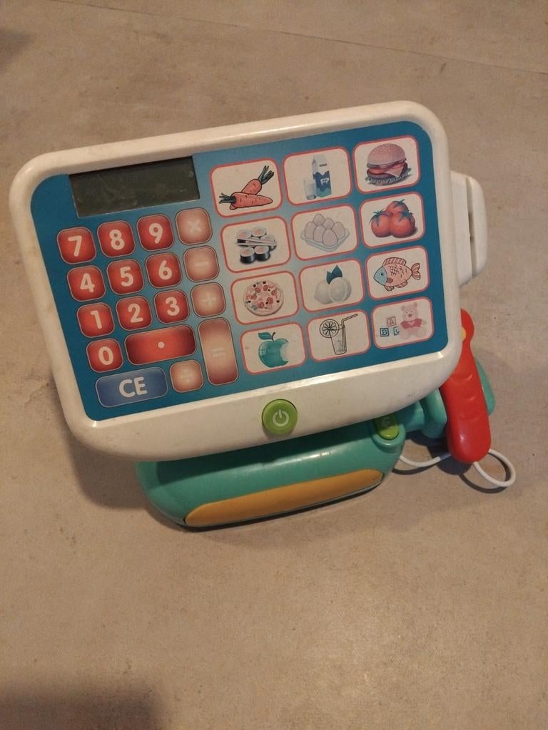 Speelgoed kassa met geluid en scanner prijs 5, Ophalen of Verzenden, Zo goed als nieuw, Jongen of Meisje