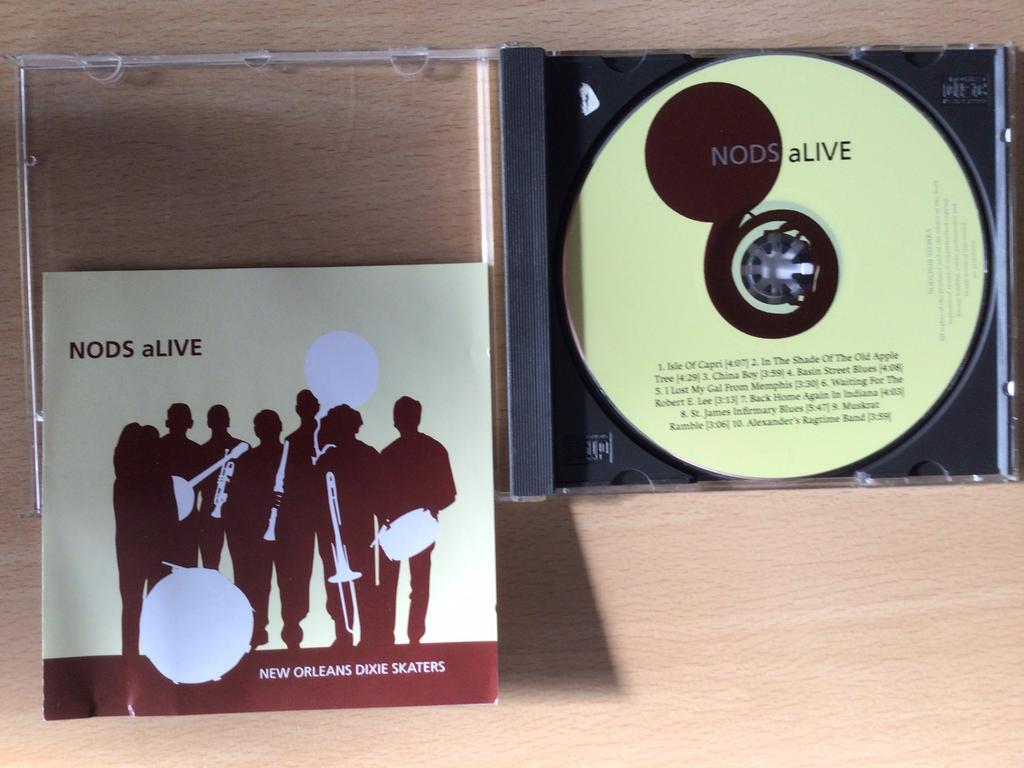 Nods-Alive. Originele demo-cd oude stijl jazz., Ophalen of Verzenden, 1980 tot heden, Zo goed als nieuw, Jazz