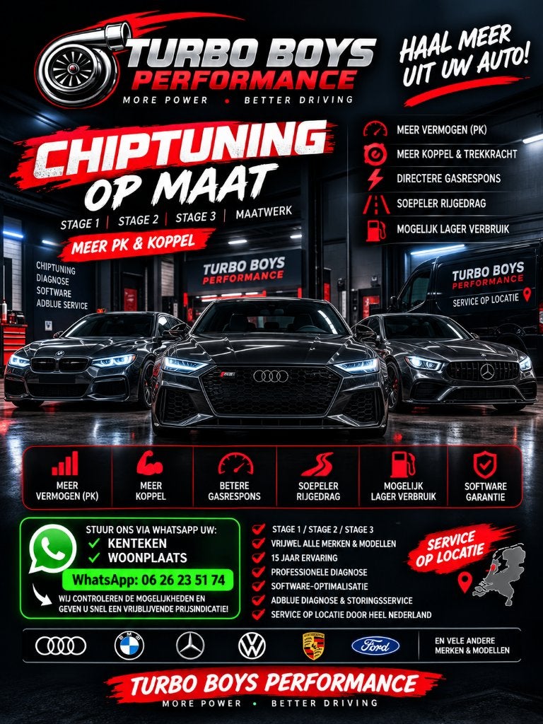 PROFESSIONELE CHIPTUNING | STAGE 1 • 2 • 3 | OP LOCATIE, Auto diversen, Ophalen of Verzenden