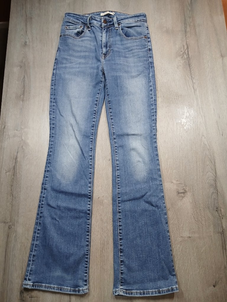 levi's 725, Blauw, Ophalen of Verzenden, Zo goed als nieuw, W27 (confectie 34) of kleiner