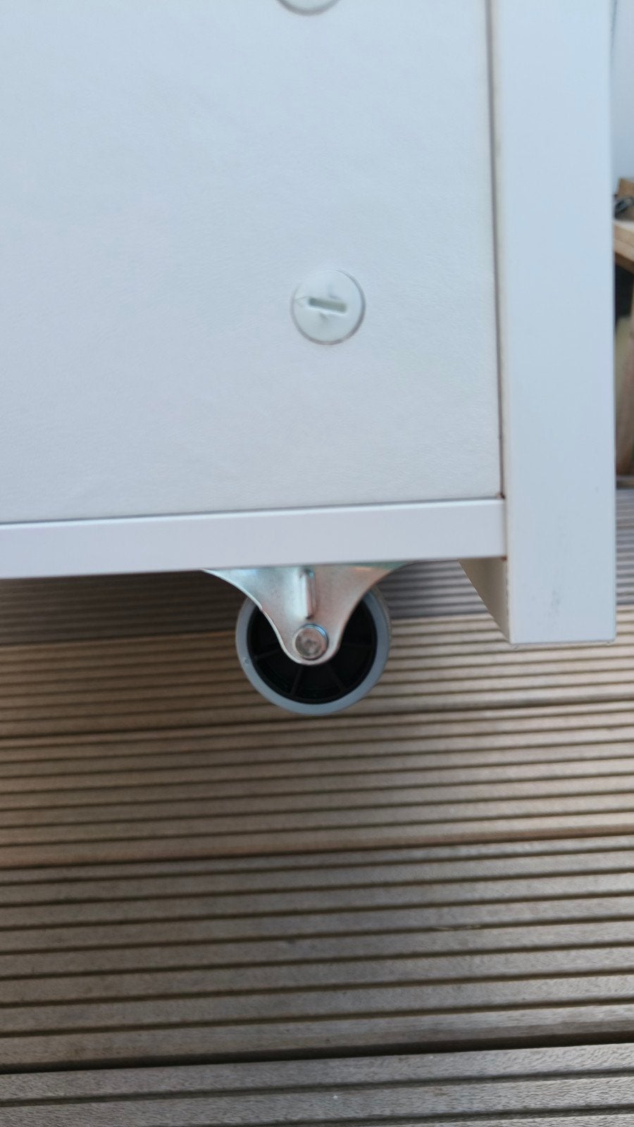 1 stuk MALM Ikea bedlade, Ophalen, Zo goed als nieuw, Wit, Hout