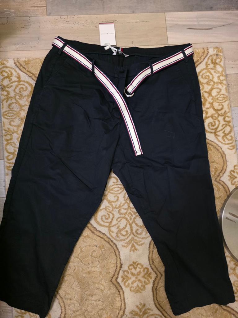 Tommy Hilfiger broek, Blauw, Maat 46/48 (XL) of groter, Nieuw, Ophalen of Verzenden