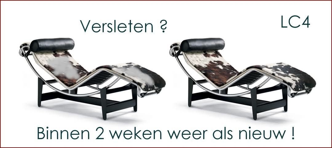 Corbusier lc4 versleten?, Huis en Inrichting, Fauteuils, Verzenden