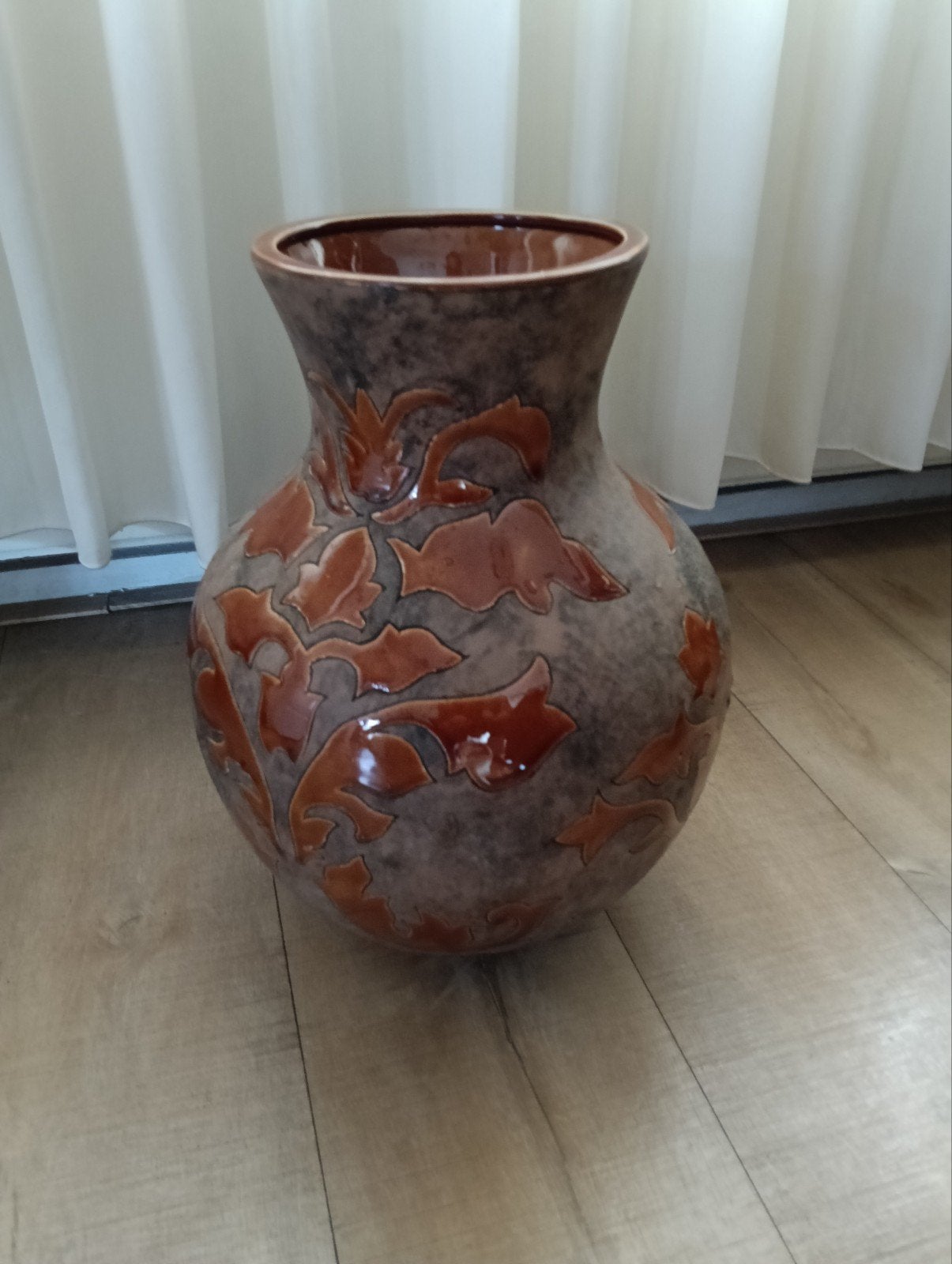 Vaas To o mundo 40 cm hoog., Ophalen of Verzenden